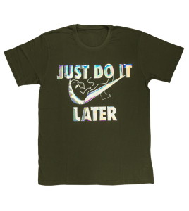 تی شرت با چاپ به همراه رول کاتری هولوگرام اسپکتورام